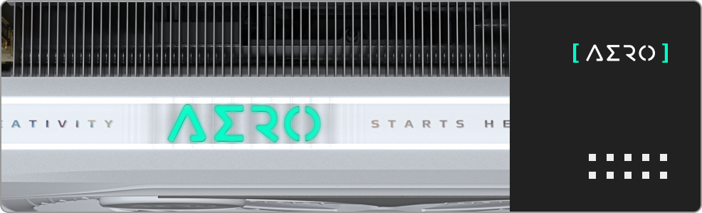 GIGABYTE AERO GeForce RTX 5080 Graphics Card GV-N5080AERO OC GIGABYTE AERO GeForce RTX 5080 Graphics Card GV-N5080AERO OC